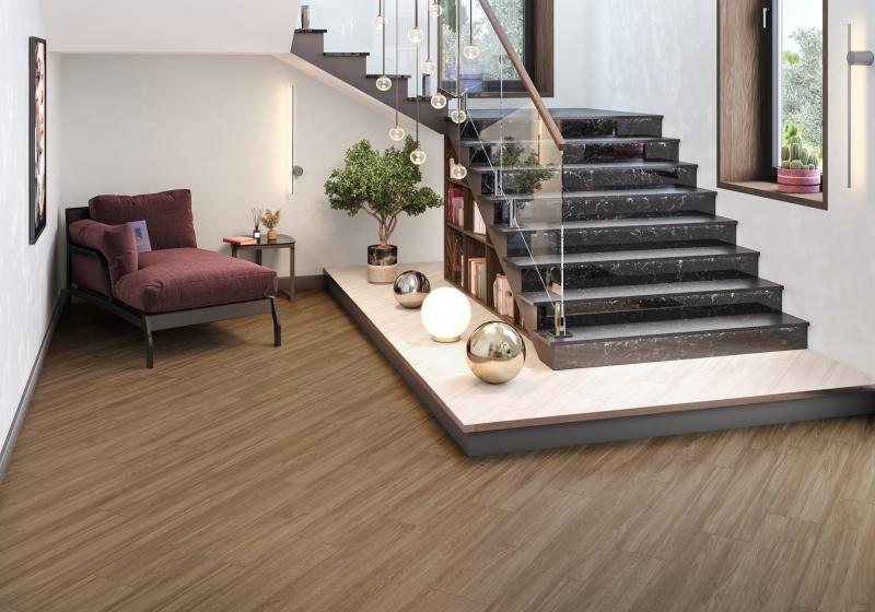 Новинки 2024! Керамогранит Delacora 200x900 с благородной текстурой дерева