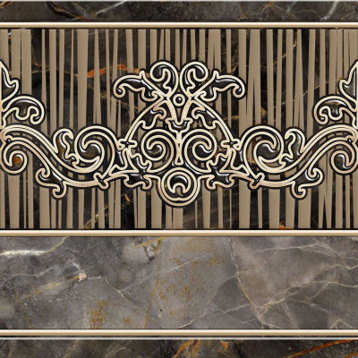 DFU03MIT407 декор Mitra 418*418*8 (8 шт. в коробке)